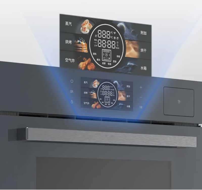 TFT Display of Built in Combi Oven TFT Display of Built in Combi Oven